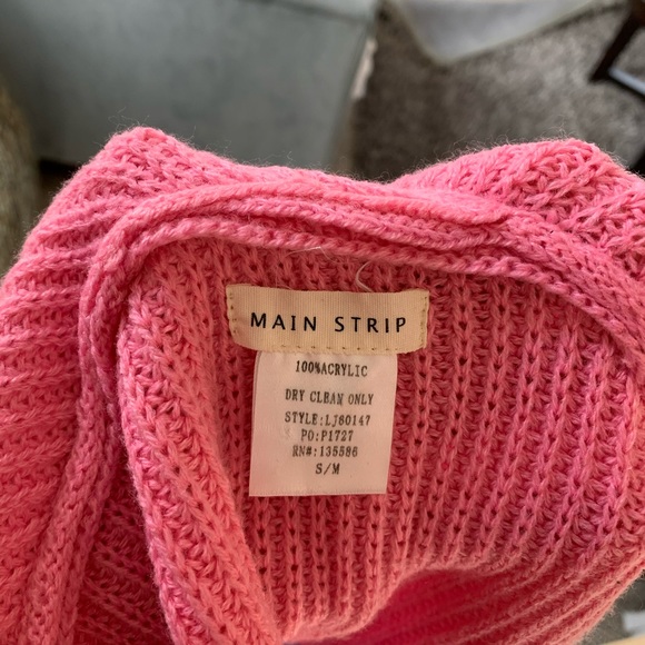 Rainbow Pink Color Block Cardigan - Picture 7 of 7